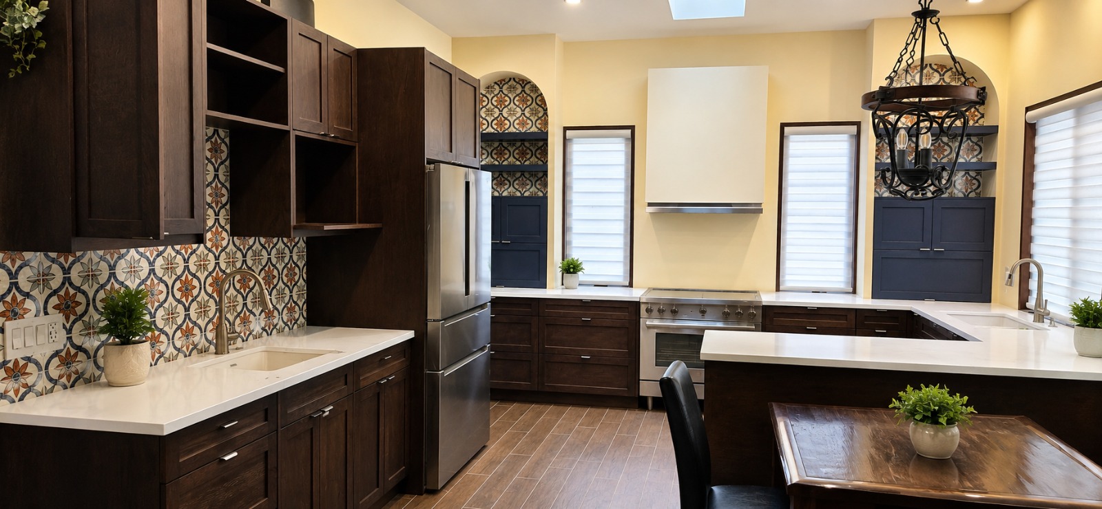 mediterranean warmth, a custom kitchen by Blackwood Kitchens