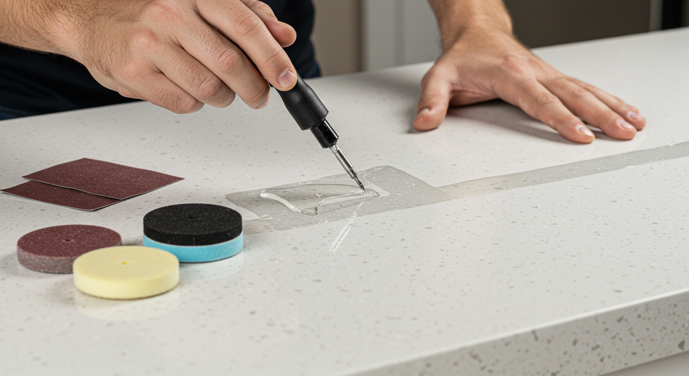 repair quartz countertop